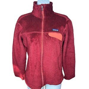Patagonia Full Zip Re-ToolDeep Red Jacket Size Small